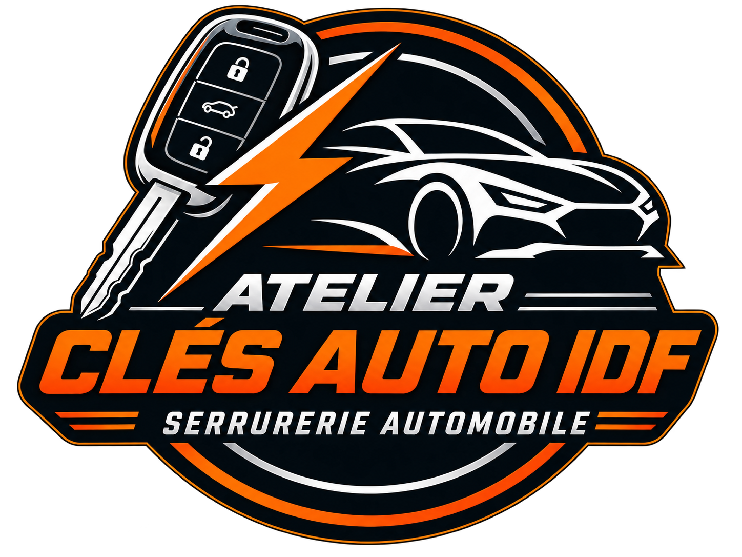 Logo officiel Atelier Clés Auto IDF